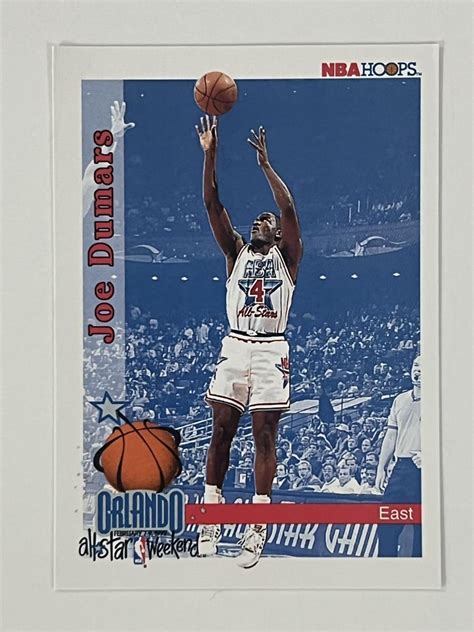 All Star Joe Dumars 1992 Skybox 296 Trading Card EstateSales Org