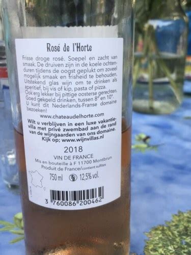 Ch Teau De L Horte Ros De L Horte Vivino Us