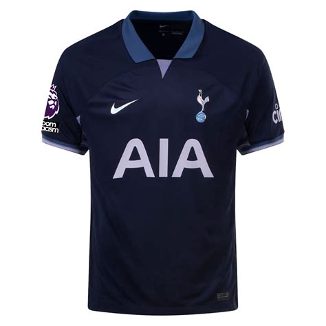 Nike Tottenham Cristian Romero Away Jersey w/ EPL + No Room For Racism ...