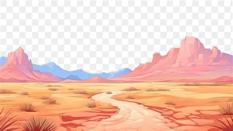 Png Countryside Desert Landscape Backgrounds Premium Png Rawpixel