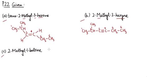 Solveddraw Structural Formulas For These Alkenes A Trans 2 Methyl 3