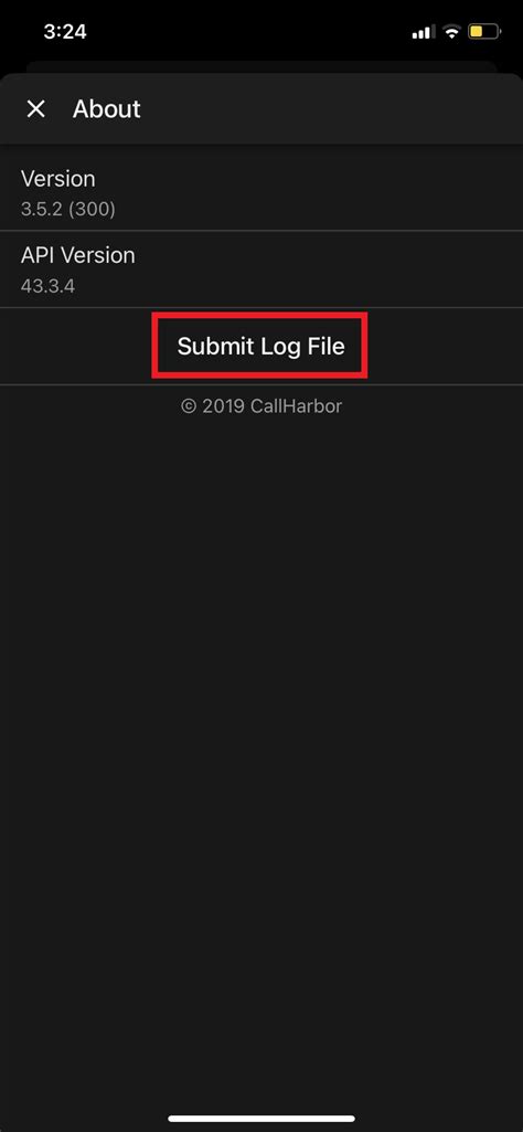 Submit A Log File Callharbor Ticketing