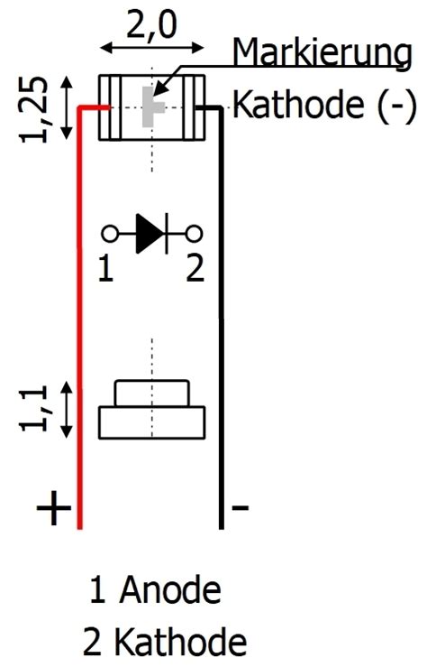 Smd Blink Leds Bauform Mit Angel Teten Kupferlackdr Hten Tams