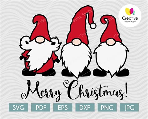 Christmas Gnome SVG