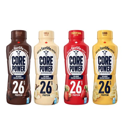 Fairlife Core Power 26g Protein Milk Shakes Variety Pack Pack Of 4 Chocolate