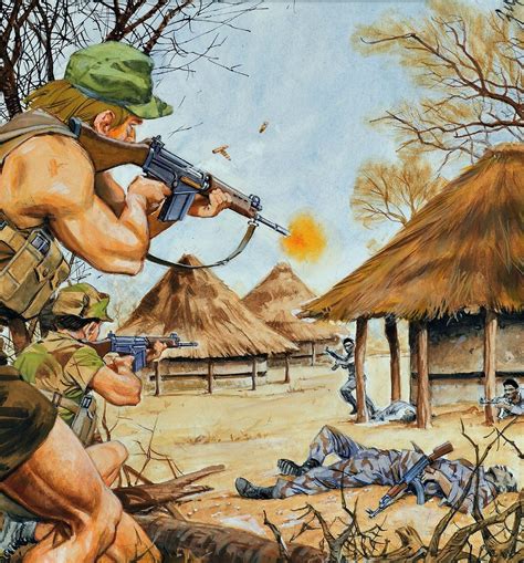 Bush Wars: Africa 1960-2010 Military Drawings, Military Artwork ...