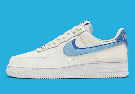 Nike Air Force White Blue Dq Sneakernews