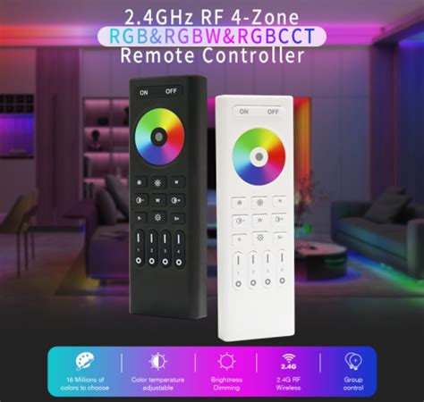 Rc Rf Ghz Rf Zone Rgb Rgbw Rgbcct Remote Controller Derun Led