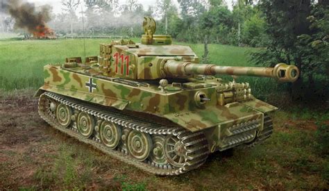 Axis Tanks And Combat Vehicles Of World War Ii Pz Kpfw Vi Tiger I Hybrid