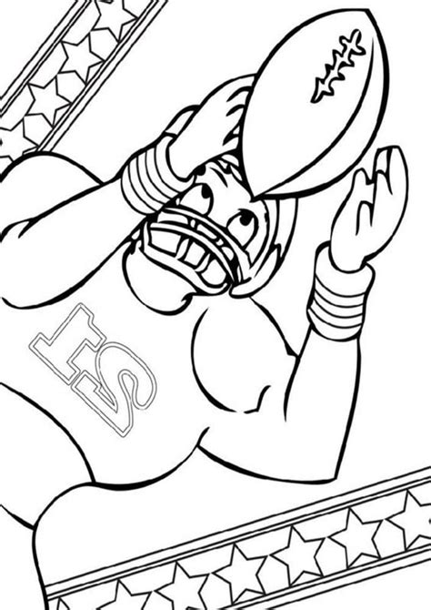 Free And Easy To Print Football Coloring Pages Tulamama