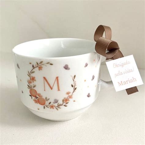 Mini Xícaras Para Lembrancinhas Personalizada - Lindas xícaras personalizadas para lembrancinhas de nascimento e ...