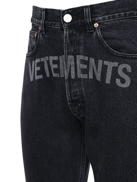 Black Vetements Jeans Outlet Mcpi Edu Ph