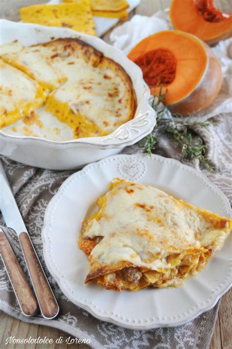 Crepes Di Zucca Gratinate Con Salsiccia