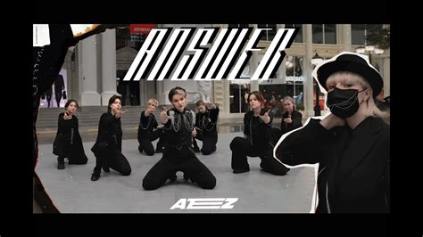 Kpop In Public Ateez Answer Dance Cover Outset Youtube