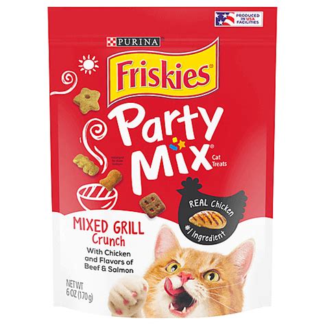 Friskies Cat Treats Mixed Grill Crunch 6 Oz Cat Treats Foodtown