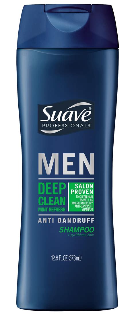 Suave Anti Dandruff Shampoo For Men Deep Clean Mint