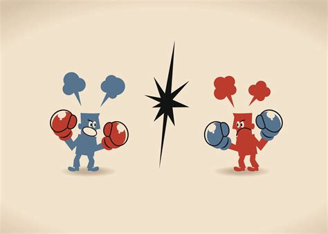 Two People Arguing In Court