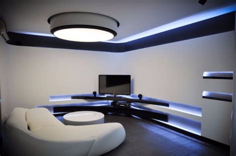 8 Stunning Futuristic Living Rooms