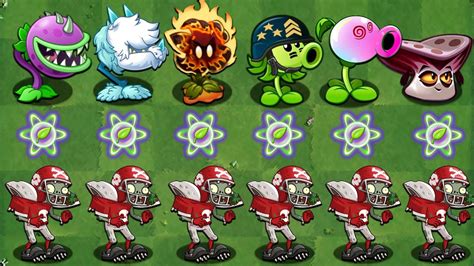 Pvz2 Challenge How Many Plants Can Defeat All Star Zombie Using Only