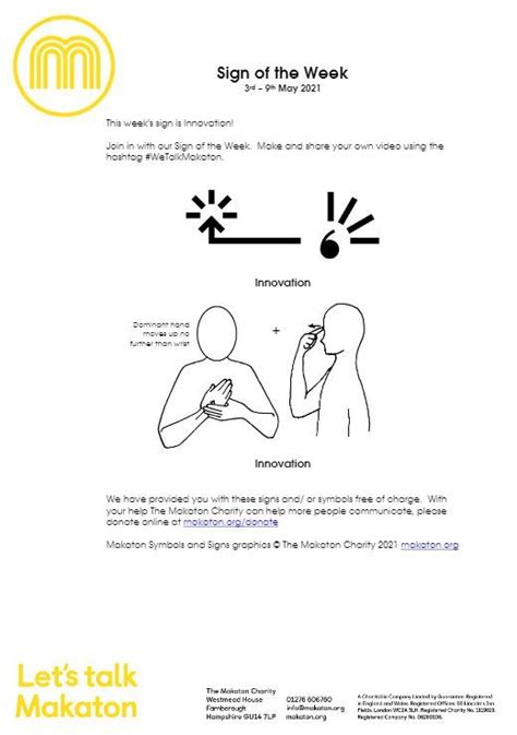 Makaton sign of the week – Artofit