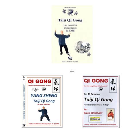 Set Livre 2 Dvd Détude Du Qi Gong Les Exercices énergétiques Du