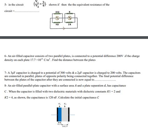 Solved 5 In The Circuit Chegg