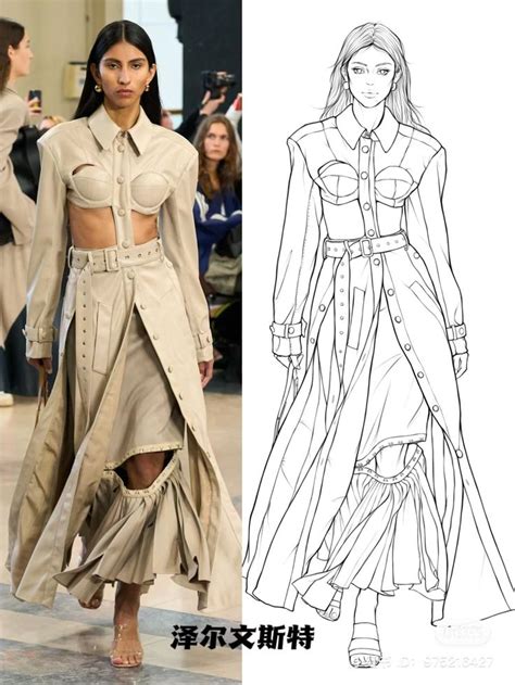 Pin By Lea Pallais Barrios On Dibujos In Fashion Design