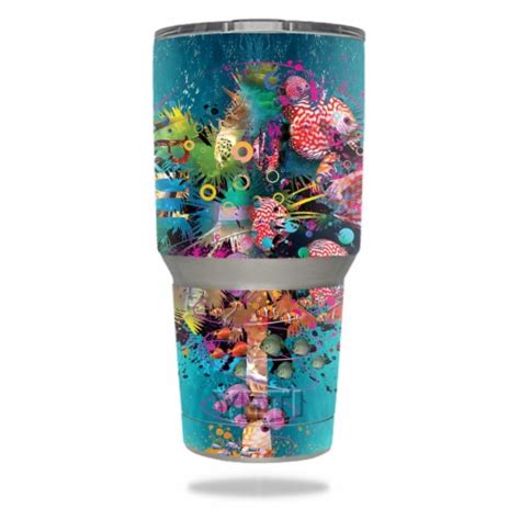 Mightyskins Yeram Surf Palm Skin For Yeti Oz Tumbler Surf Palm