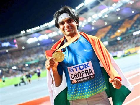 Nadda Congratulates Neeraj Chopra For Winning Gold At World Athletics