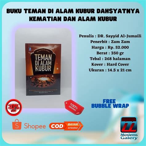 Jual Buku Teman Di Alam Kubur Dahsyatnya Kematian Dan Alam Kubur