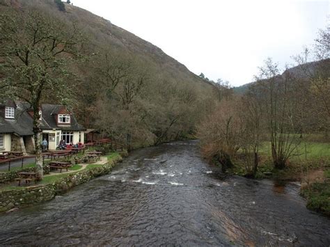 River Teign At Fingle Bridge David Gearing Geograph Britain And