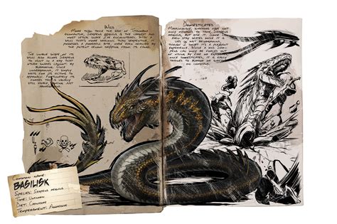 File:Dossier Basilisk.png - Official ARK: Survival Evolved Wiki