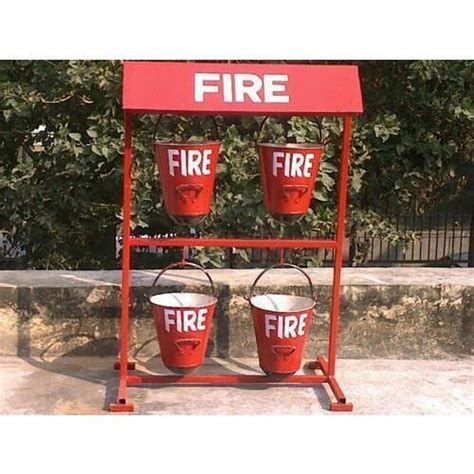 Fire Safety Bucket Stand At Rs 1 800 Piece In Zirakpur Maxus Global