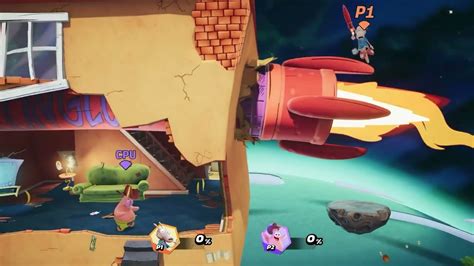 Nickelodeon All Star Brawl Rocko Dlc Now Available Gameplay Showcase