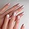 Amazon Enppode Long Press On Nails Square Fake Nails Nude Nails