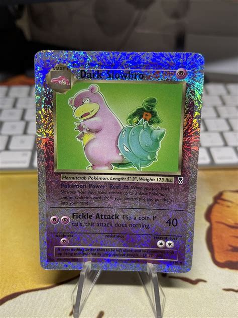 Dark Slowbro 8 110 Legendary Collection 2002 Reverse Holo Rare Pokemon