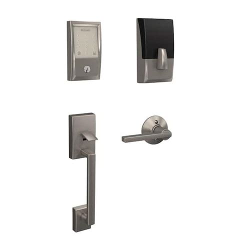 Schlage Century Encode Smart Wifi Door Lock With Alarm And Latitude