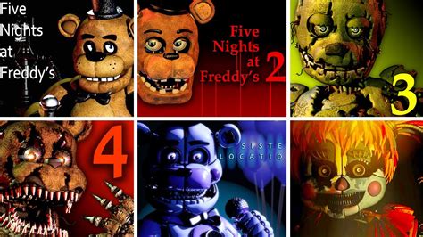 FNaF 1 2 3 4 5 6 & UCN Jumpscare Simulator Chords - Chordify