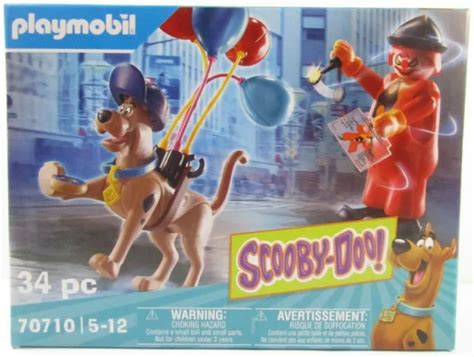 PLAYMOBIL SCOOBY DOO 70710 Scooby Doo avec Fantôme du Clown Neuf New