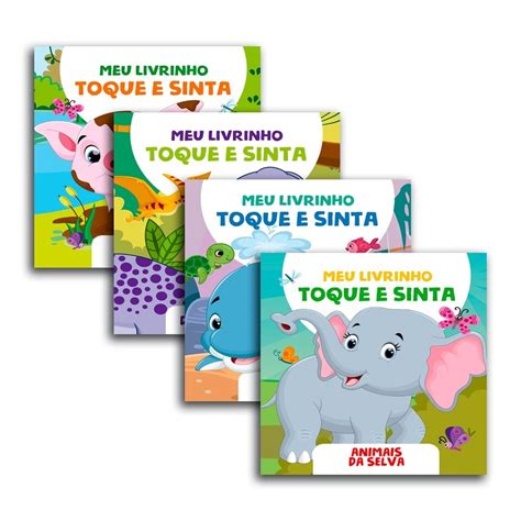 Livrinho Do Bob Good - Combo Meu Livrinho Toque e Sinta - Kit com 4 Livrinhos | Shopee Brasil