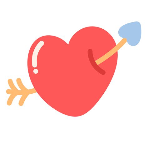 Heart And Arrow Icon 18817881 Png