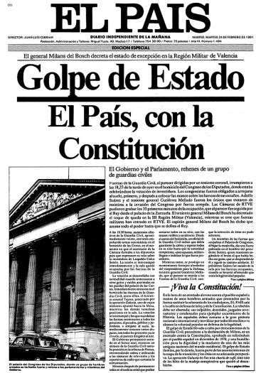 El F El Golpe Militar Con El Que Juan Carlos I Pas De Heredero De