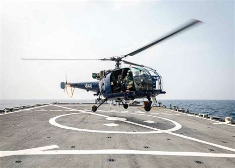 An Indian Navy Chetak Helicopter From The Indian Navy Picryl Public Domain Media Search