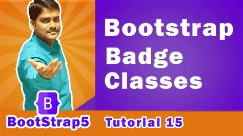 Bootstrap Badge Classes Bootstrap5 Tutorial 15 YouTube