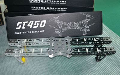 ST450 Four Rotor Aircraft Quadcopter Folding Design Kit Version