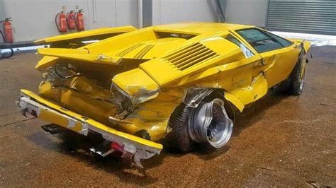 Why This Crashed 1989 Lamborghini Countach Breaks Our Heart Motorious