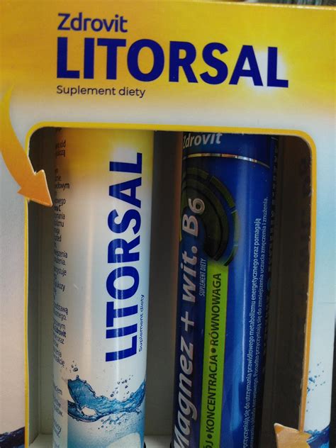 Zdrovit Litorsal Tabl Musuj Ce Magnez Z Witamin B Tabl