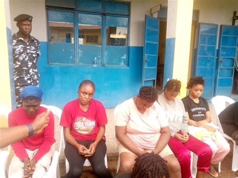 Police Nab 5 Women Over Stripping Lady Naked For Alleged Phone Theft