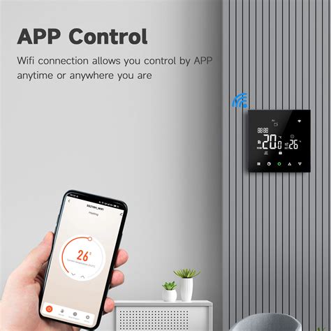 Smart Heating Thermostat Tuya Wifi Temperature Controller For Room Floor Heating System