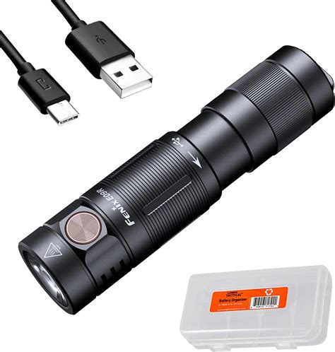 Fenix E R Lumen Usb C Rechargeable Edc Keychain Flashlight With